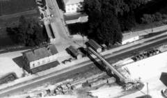 Luftaufnahme des Steges um 1960. Foto: Sammlung Uwe Siedentop.