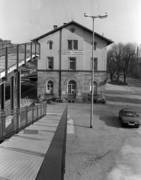 Um 1990 wurden die steileren durch rampenartige Treppen ersetzt. Foto: Sammlung Uwe Siedentop.
