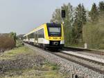 Im Sontheimer Bahnhof auf Gleis 1 kann es derzeit gefqahren werden, Kreuzungen müssen nach Hermaringen oder Niederstotzingen verlegt werden. Die daraus resultierenden Verzögerungen wirken sich auf die komplette Brenzbahn aus. Foto: Uwe Siedentop